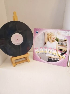 VTG MADONNA What It Feels Like For A Girl 12” Vinyl RARE Y2K Single Record VGC - Image 1 of 4