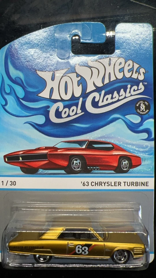 Chrysler Turbine Gold Hot Wheels Cool Classics '63 Foto 1 de 1