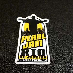 Pearl Jam Rio De Janeiro Tour Sticker November 22, 2015 - Picture 1 of 5