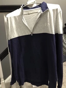 Camisa polo Under Armour manga larga 3/4 con cremallera talla mediana - Imagen 1 de 2