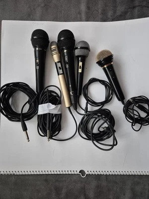 5 X Mikrofone, Handmikrofone, Gesangsmikrofone, Dekoration, Theaterrequisite - Bild 1 von 4