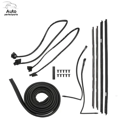 For Chevrolet Monte Carlo SS 1981-1987 1988 Complete Weatherstripping Seals Kit - Image 1 of 4