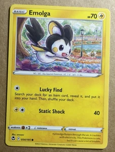 Pokemon Silver Tempest Emolga 054/195 - Picture 1 of 1