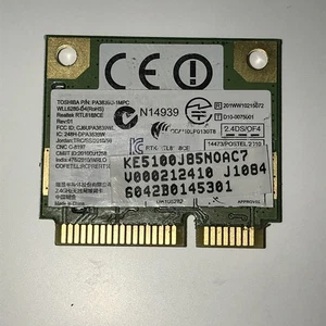 Genuine Toshiba Satellite C670D Realtek RTL8188CE Wifi module card TESTED OEM - Picture 1 of 3