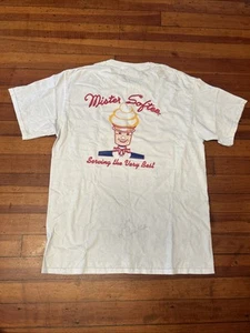 Camiseta de manga corta Mister Softee con estampado lateral doble para hombre M Ice Cream - Imagen 1 de 10
