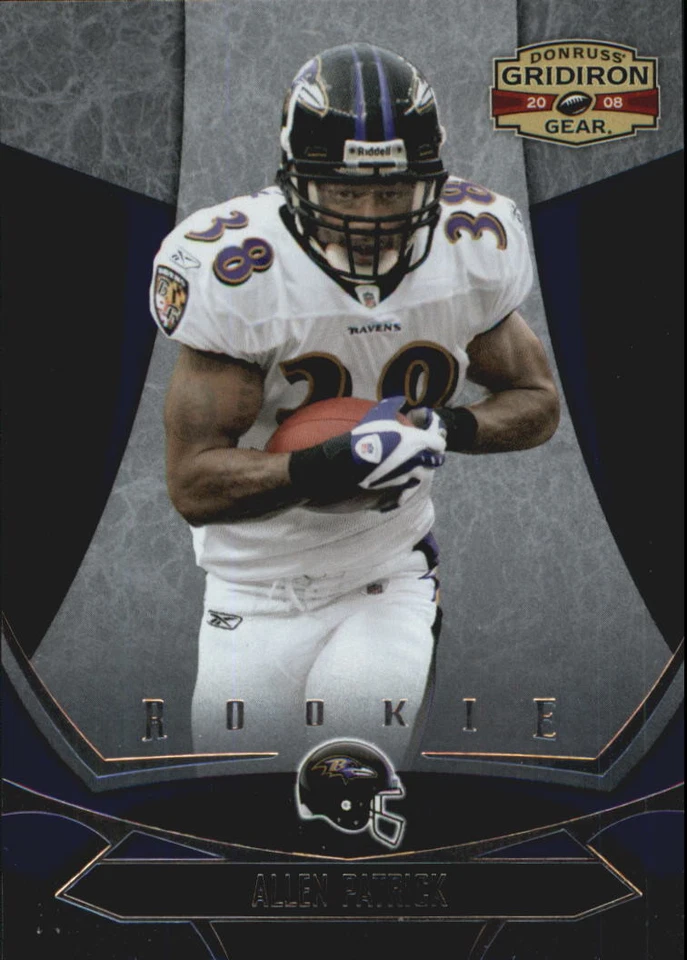 2008 Donruss Gridiron Gear Football Rookie Card RC Singles xxx/999 - You Choose - Image 1 of 1