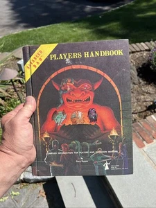 Advanced Dungeons & Dragons Manuale Giocatori Gary Gygax TSR 6a Stampa 1980 - Foto 1 di 7