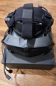 Pimax Crystal Light VR Headset with Lighthouse Faceplate and Topstrap - Picture 1 of 18