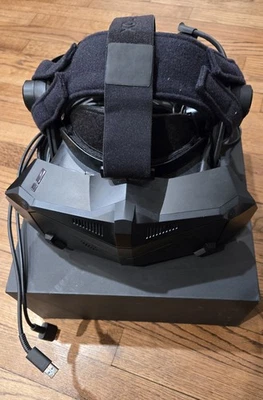 Pimax Crystal Light VR Headset with Lighthouse Faceplate and Topstrap - Image 1 of 4