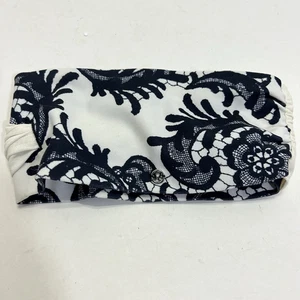 Lululemon Post Headstand Headhugger Stirnband schwarz & weiß - Bild 1 von 4