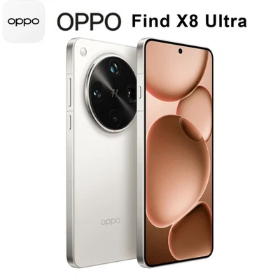 Oppo Find X8 Ultra SmartPhone Snapdragon 8 Elite 6.82" AMOLED 50.0MP 100W Charge - Image 1 of 4