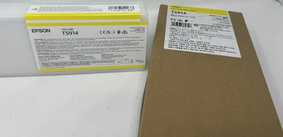 Epson UltraChrome K3 T5914 700 ml Yellow Ink Cartridge EXPIRES 11/2026 - Image 1 of 4