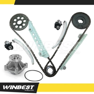 Kit de cadena de distribución bomba de agua apta 03-10 Ford Crown Victoria Lincoln Town Car 4,6 L Foto 1 de 4
