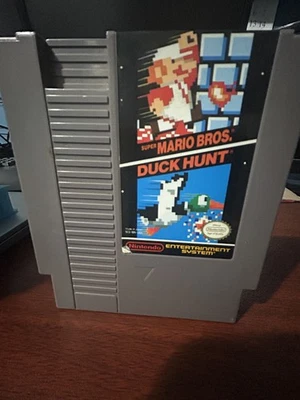 Vintage NES Super Mario Bros Duck Hunt Nintendo Game Cartridge 1985 Japan - Image 1 of 2