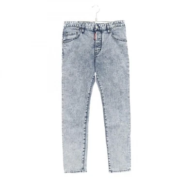 DSQUARED2 Skater Jean Denim pantalones #44 S71LB0583 algodón azul usado... - Imagen 1 de 4
