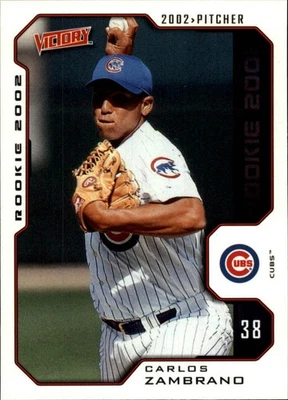 2002 Upper Deck Victory #526 Carlos Zambrano ROO  - Image 1 of 2