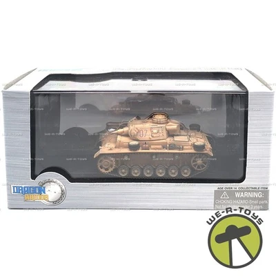 Dragon Armor Pz.Kpfw.III Ausf.N DAK 1:72 Scale Vehicle 2013 Dragon Models #60601 - Image 1 of 4