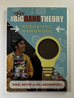Big Bang Theory Seasons 6 & 7 M03 Kunal Nayyar as Raj Costume Wardrobe Card 2016 - Image 1 of 2