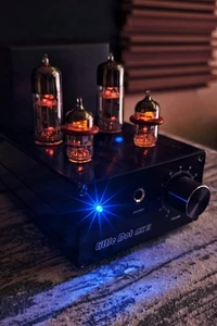 Amplificador de auriculares con válvula de tubo Little Dot Mkii ~ ¡Tubos de especificaciones militares mejorados! - Imagen 1 de 10