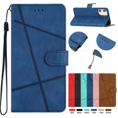 For Samsung Galaxy "A" Series Magnetic Leather Flip Stand Card Wallet Case Cove - Image 1 of 2