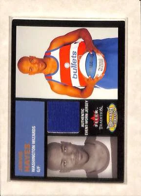 Camiseta deportiva Fleer Tradition #TT-JH Jarvis Hayes 2003-04 usada en eventos reliquia EX Foto 1 de 2