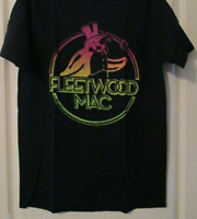 Fleetwood Mac World Tour 2014-2015 Concert T-Shirt Unisex Black Cotton Tee New