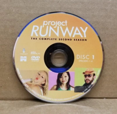 Project Runway: Season 2 DVD Heidi Klum **REPLACEMENT DISC 1 ONLY** - Image 1 of 2