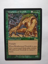 MTG Weatherseed Treefolk LP Urza's Legacy ULG Magic English reserve list EDH