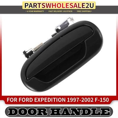 Manija de puerta exterior negra para conductor trasero Ford Expedition 1997 1998-2002 F-150 Foto 1 de 4