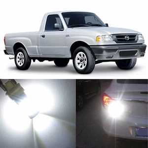 Alla Lighting Back-Up Reverse Light 3155 White LED Bulbs for Mazda B2300 B4000 - Picture 1 of 6