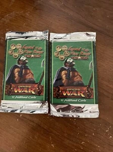 Legend of the Five Rings L5R CCG Drums of War Booster Pack New & Sealed Lot Of 2 - Picture 1 of 2