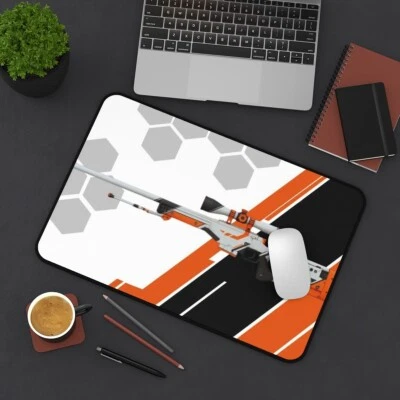 Gaming Mauspad CSGO Mousepad Schreibtischunterlage, AWP | Asiimov 30x46 cm - Bild 1 von 4