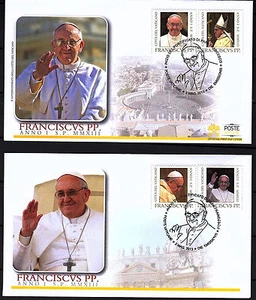 Vatikan 2013 FDC Satz Nr.1766 - 1769 Wahl von Papst Franziskus Vaticano - Bild 1 von 1