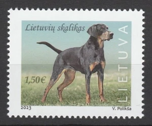Lithuania 2023 Animals, Pets, Dogs MNH stamp - Picture 1 of 1