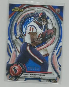 2015 Finest JAELEN STRONG Atomic Rookie Die-Cut BLUE 260/299 - Picture 1 of 1