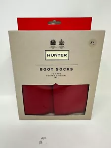 Hunter Original Tall Boot Socks - XL, Military Red (3000), I1(A1108T) - Picture 1 of 4
