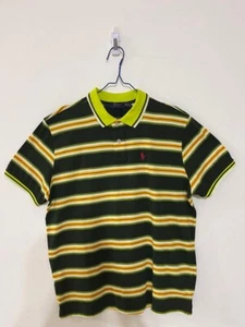 T-Shirt Beautiful Striped Multicolor Casual Cotton Men’s Size 2XL Unique - Picture 1 of 9
