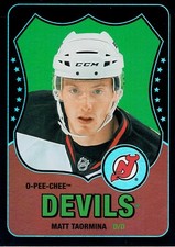 2010-11 O-PEE-CHEE RAINBOW BLACK ROOKIE MATT TAORMINNA RC SP S#'d-071/100 #517