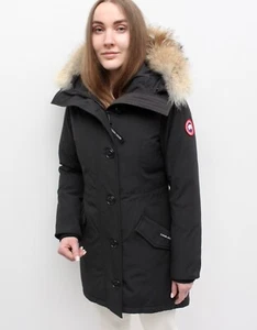 Women's CANADA GOOSE Rossclair Parka Down Jacket Coat Heritage Fusion Fit S - Picture 1 of 12