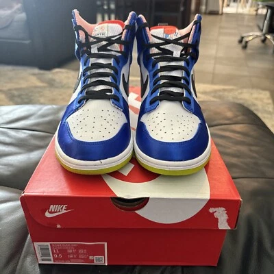 Mujer Talla 11 - Nike Dunk High Azul Satinado 2022 DV2185-100.  En mano. Foto 1 de 4