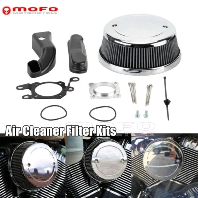 For Indian Chief Chieftain Dark Horse Classic Springfield Chrome Air Cleaner 14+ — 第 1/4 张图片
