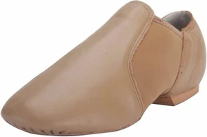 Zapato sin cordones de jazz de cuero Linodes para niñas y niños pequeños talla 11 - Imagen 1 de 11