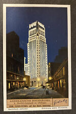 SHELL OIL BUILDING (Chicago): Scarce LIEBIG EXTRACT Card (1935)