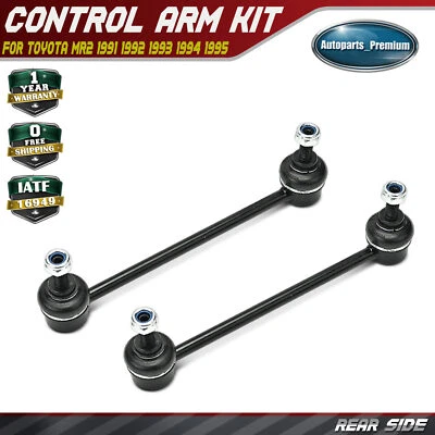 2x Eslabones de barra estabilizadora trasera para conductor y pasajero para Toyota MR2 1991 1992 1993 1994 1995 Foto 1 de 4