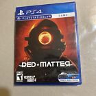 Red Matter Playstation 4 PS4 LED BRAND NEWSealed Punched