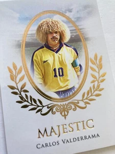2021 CARLOS VALDERRAMA /34 FUTERA UNIQUE MAJESTIC MJ19 - Picture 1 of 24
