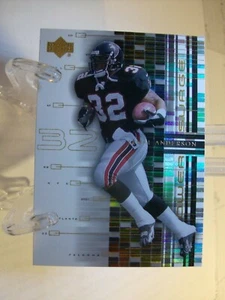 2001 Upper Deck Power Surge Football Card #PS5 Jamal Anderson (82397) - Bild 1 von 2