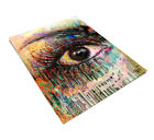 Eye Artwork, Woman's Eye Canvas, Optometrist Art, Eye Doctor, Female Eye
