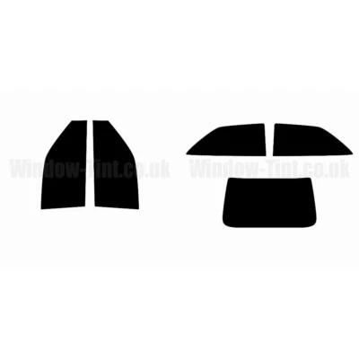 Para Vauxhall Astra 3-Door 1992-98 (F) Completa Precortado Ventana Tinte Frente - Imagen 1 de 4