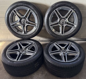 AMG Mercedes E Klasse W213 / W238 Sommerräder 245 45 & 275 40 R18 mit Goodyear - Bild 1 von 3